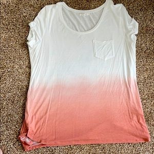 Maurices Color Block Top Size L